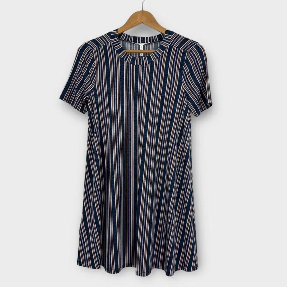 bcbgeneration blue dress BCBGeneration: Madelyn Dress, Navy